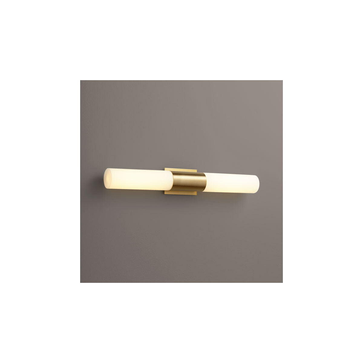 Magnum 2 Light 31 inch Aged Brass Vanity Light Wall Light