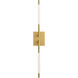 Palillos LED 5.5 inch Aged Brass Sconce Wall Light