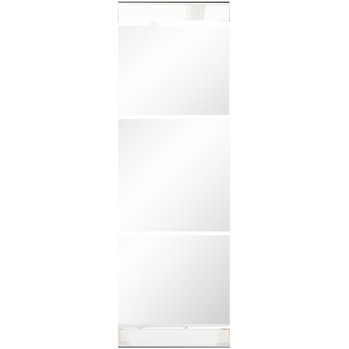 Grid 19 X 19 inch Mirrored Wall Mirror