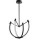 Utopia LED 28 inch Black Pendant Ceiling Light