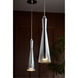 Cornet 1 Light 4 inch Smoke Ombre Pendant Ceiling Light