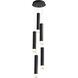 Alarum LED 9 inch Black Pendant Ceiling Light