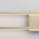 Xanni LED 25 inch Aged Brass Vanity Light Wall Light