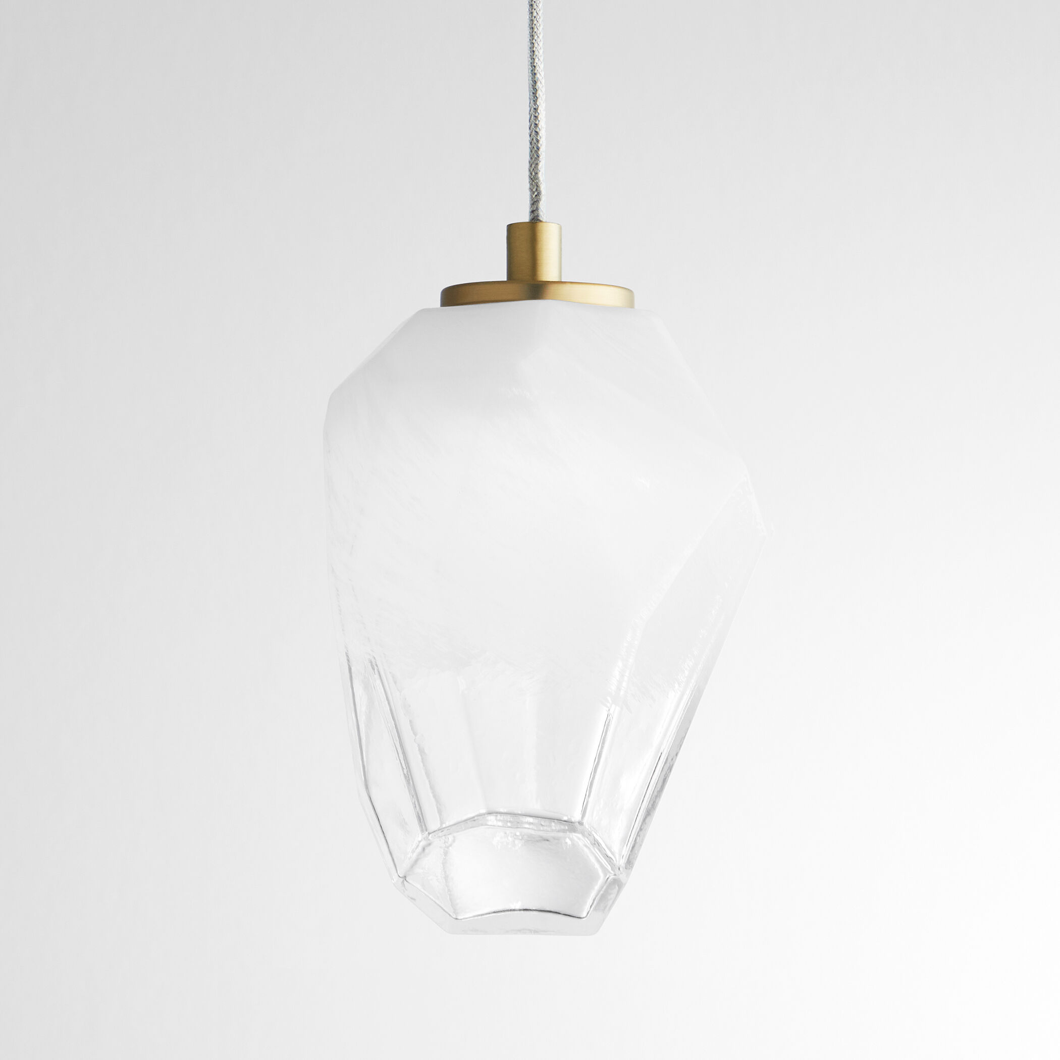 Vivo LED 4.75 inch Aged Brass Pendant Ceiling Light