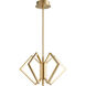 Acadia LED 25 inch Aged Brass Pendant Ceiling Light