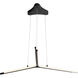 Estrella LED 40 inch Black Pendant Ceiling Light