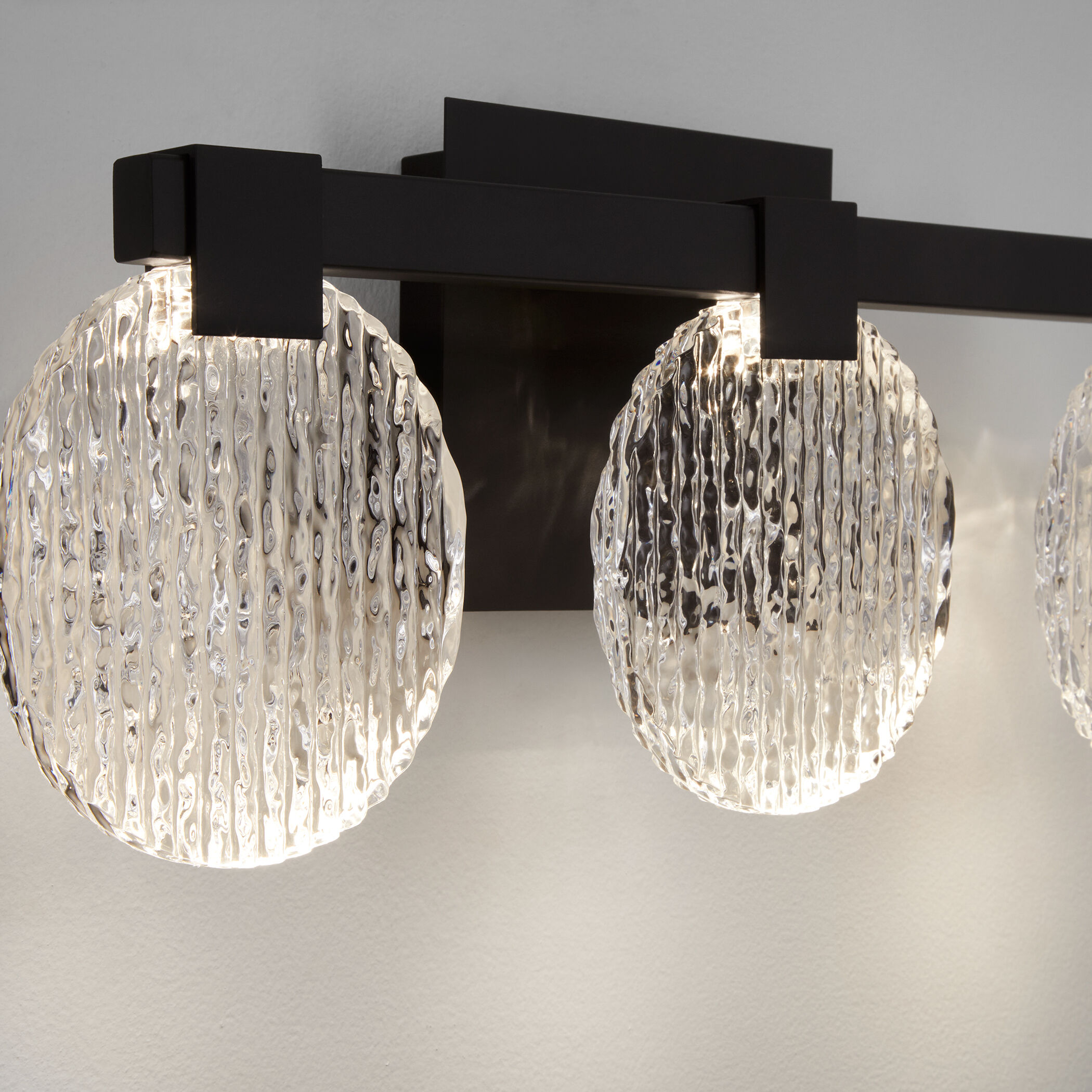 Axiom 3 Light 22 inch Black Vanity Light Wall Light