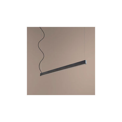 Zepp LED 1 inch Black Pendant Ceiling Light