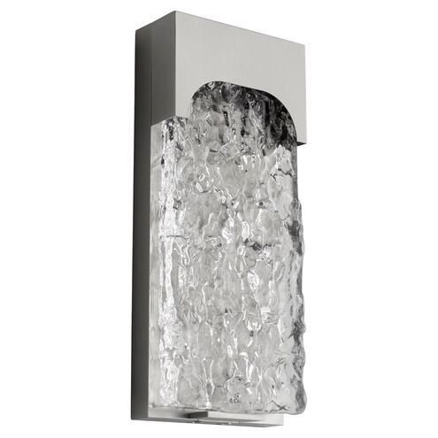 Nitro 1 Light 13 inch Satin Nickel Outdoor Wall Sconce