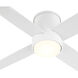 Oslo Hugger 44 inch White Ceiling Fan