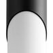 Ellipse LED 4 inch Black Pendant Ceiling Light