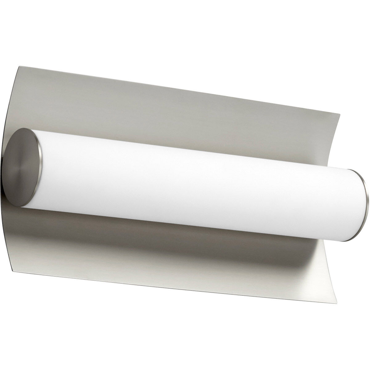 Wave LED 6 inch Satin Nickel Sconce Wall Light