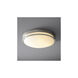 Oracle 2 Light 24 inch Satin Nickel Flush Mount Ceiling Light