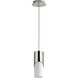 Ellipse LED 4 inch Polished Nickel Pendant Ceiling Light