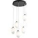 Vivo LED 15.25 inch Black Pendant Ceiling Light