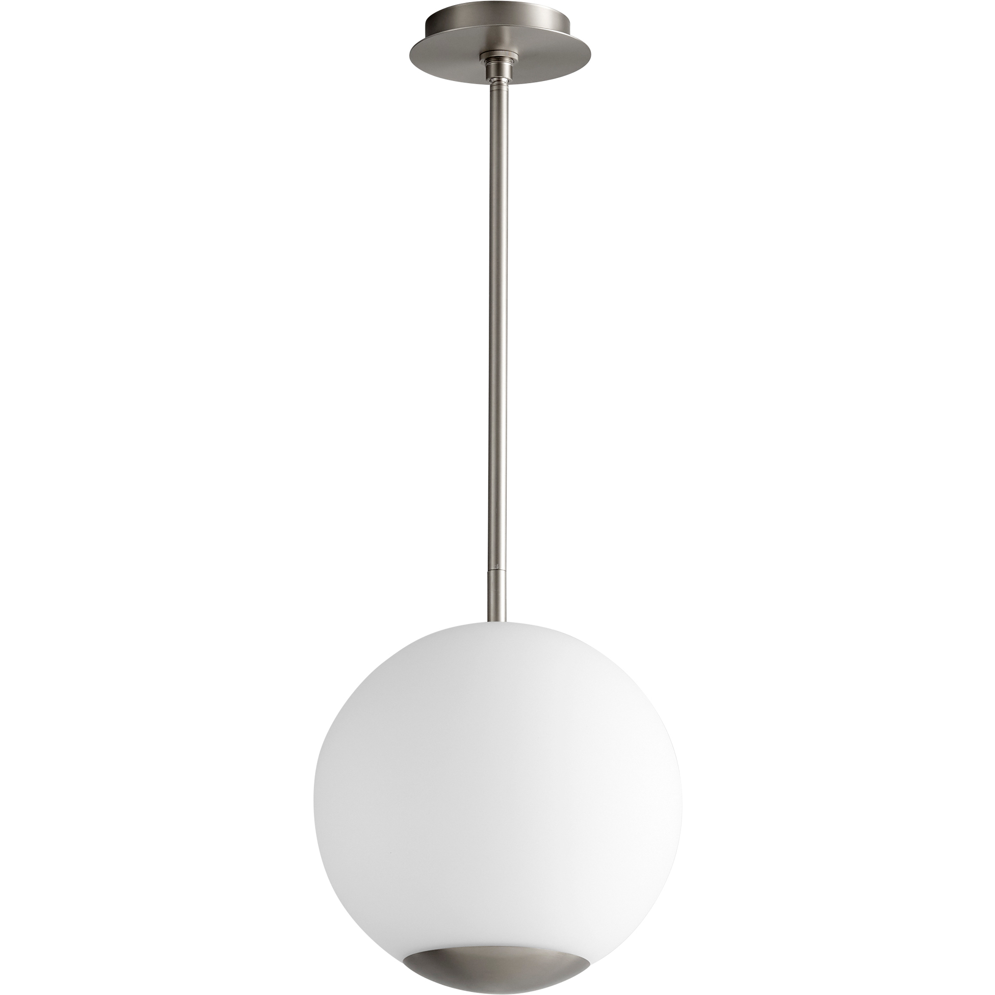 Terra LED 12 inch Satin Nickel Pendant Ceiling Light