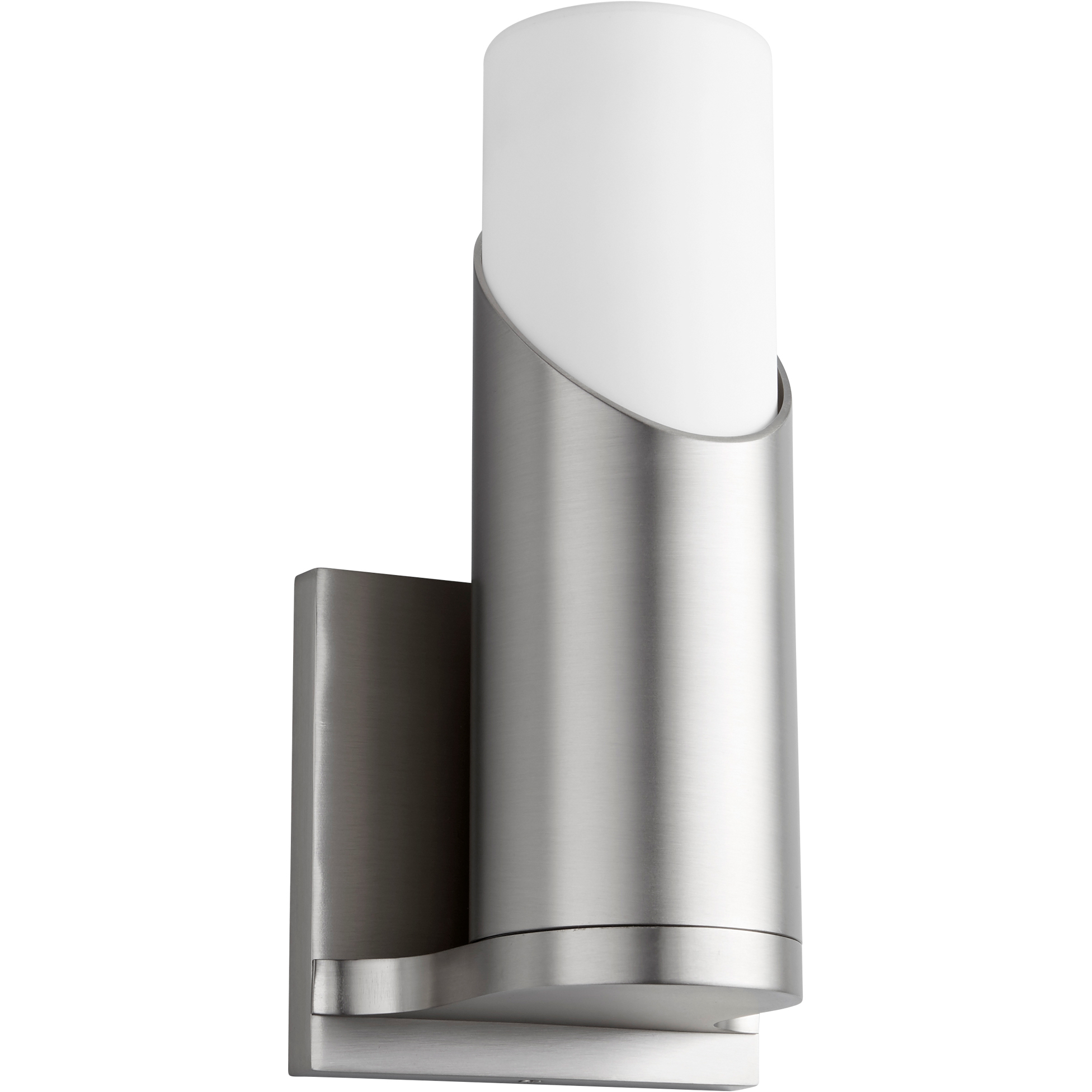 Ellipse LED 5 inch Satin Nickel Sconce Wall Light