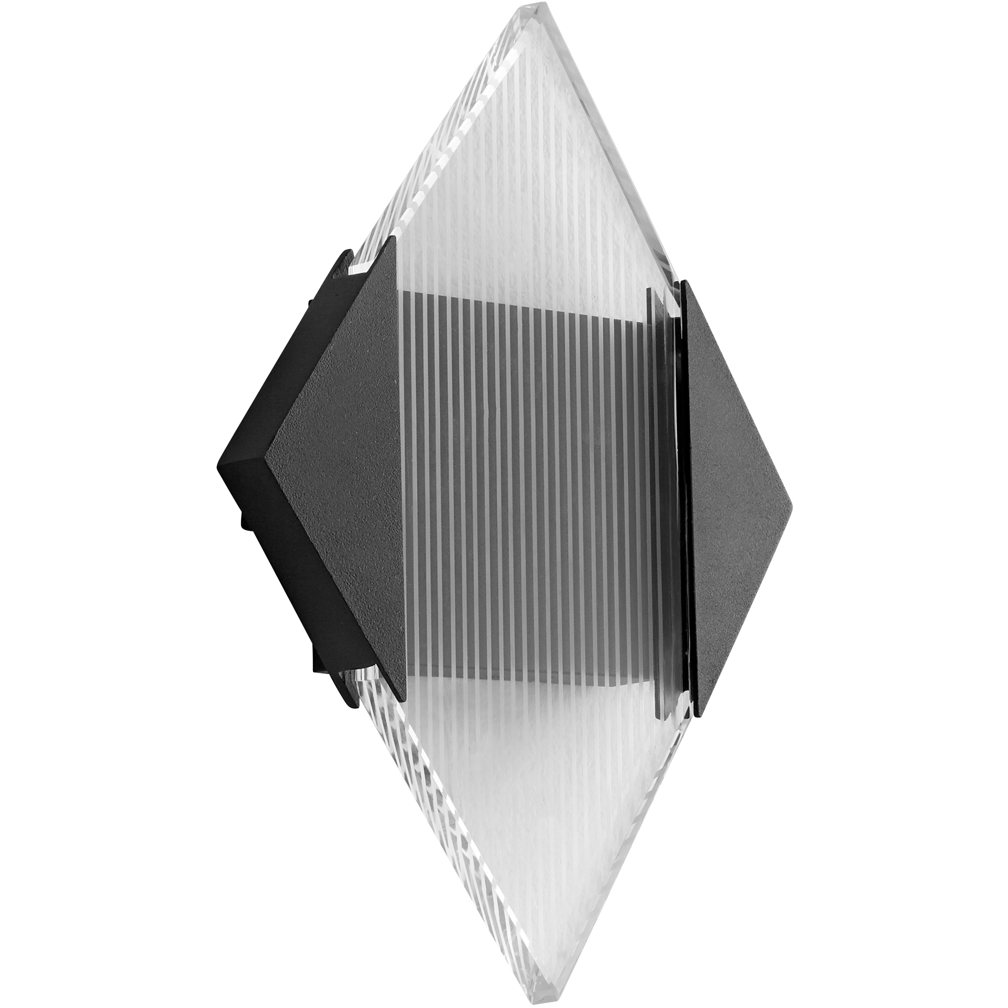 Nova 2 Light 12 inch Black Outdoor Wall Sconce