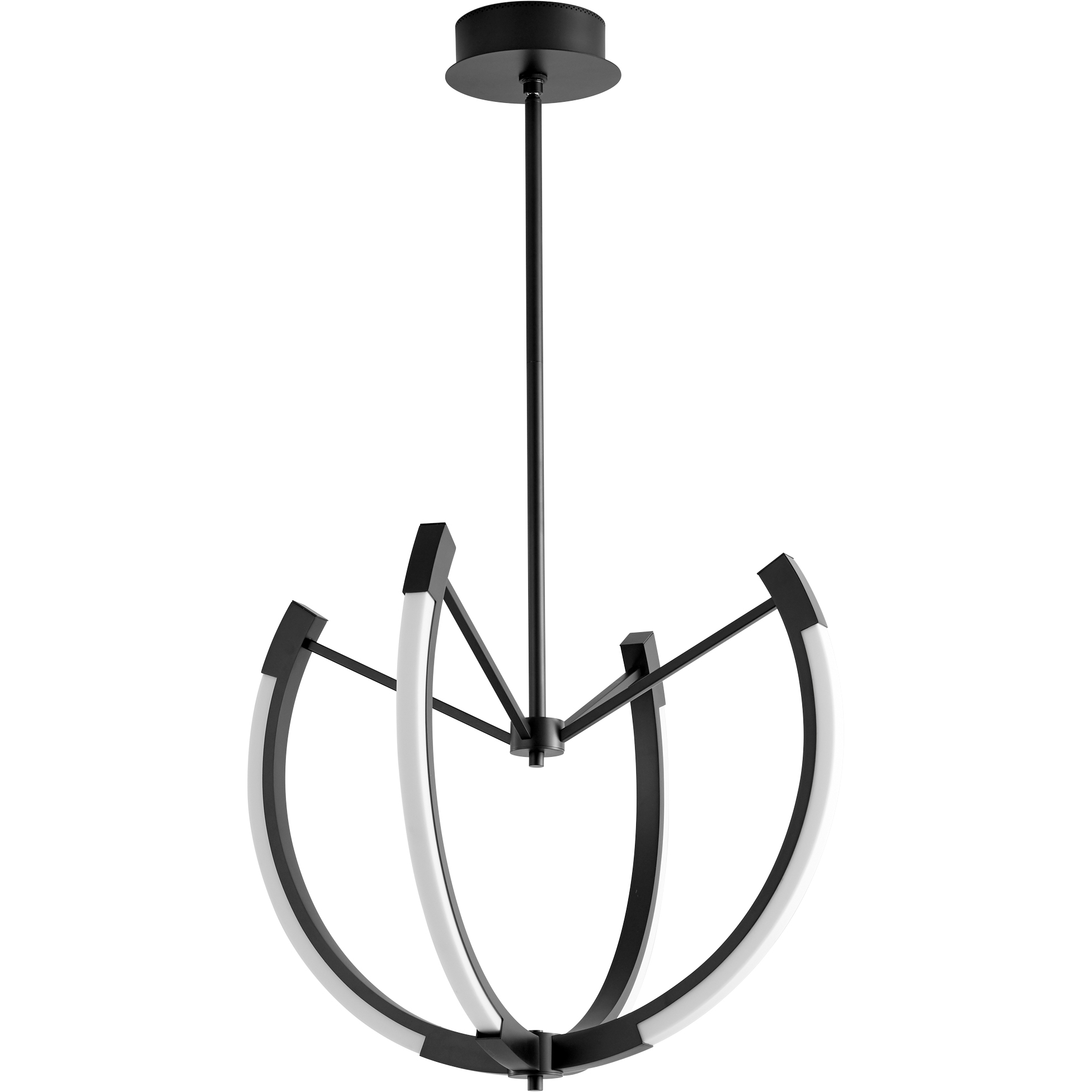 Utopia LED 28 inch Black Pendant Ceiling Light