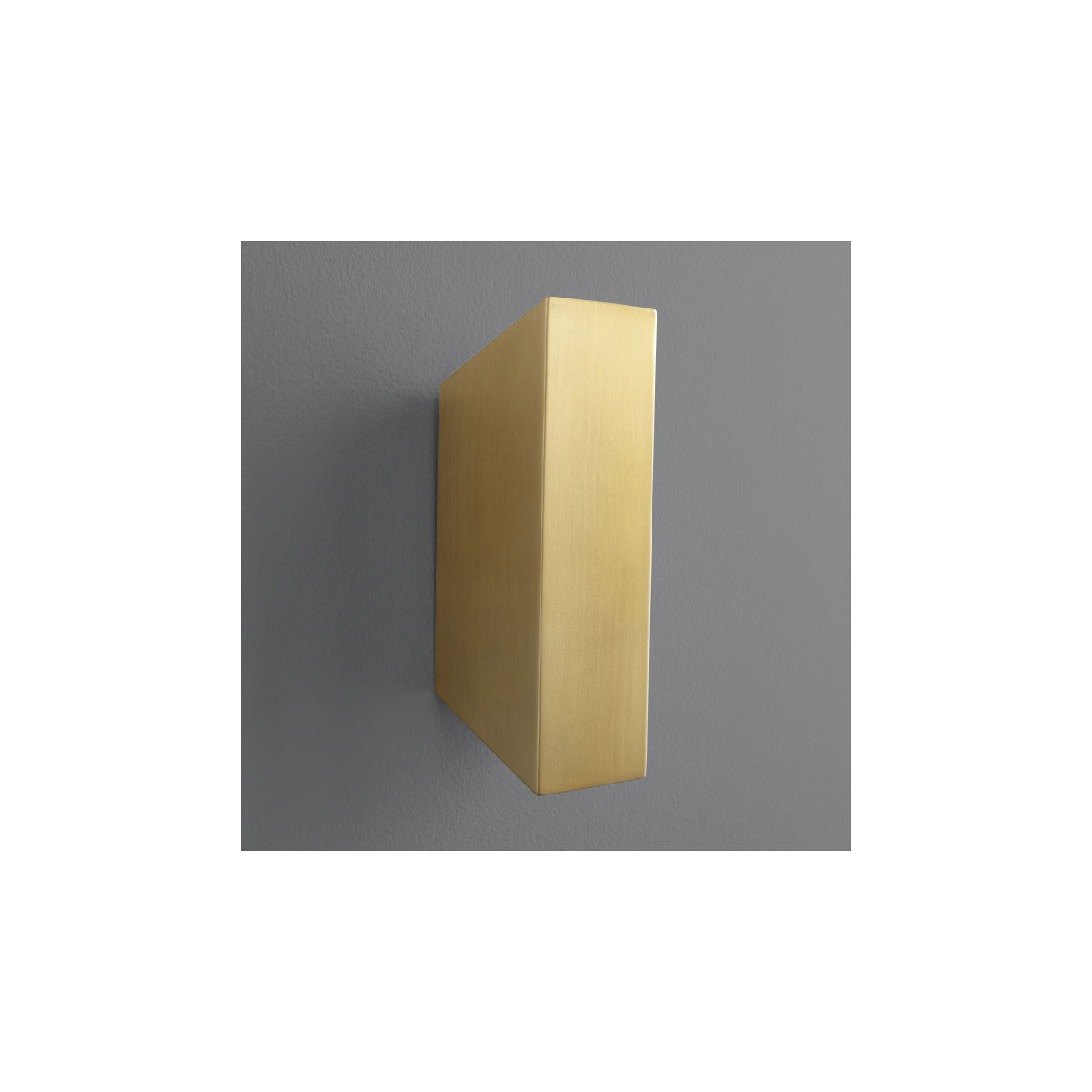 Duo 2 Light 3 inch Aged Brass Sconce Wall Light 