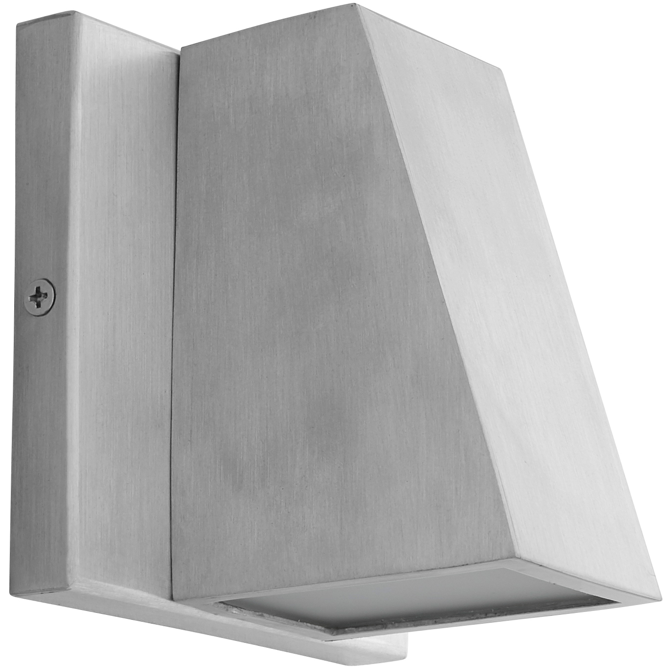 Titan LED 5 inch Brushed Aluminum Outdoor Wall Sconce