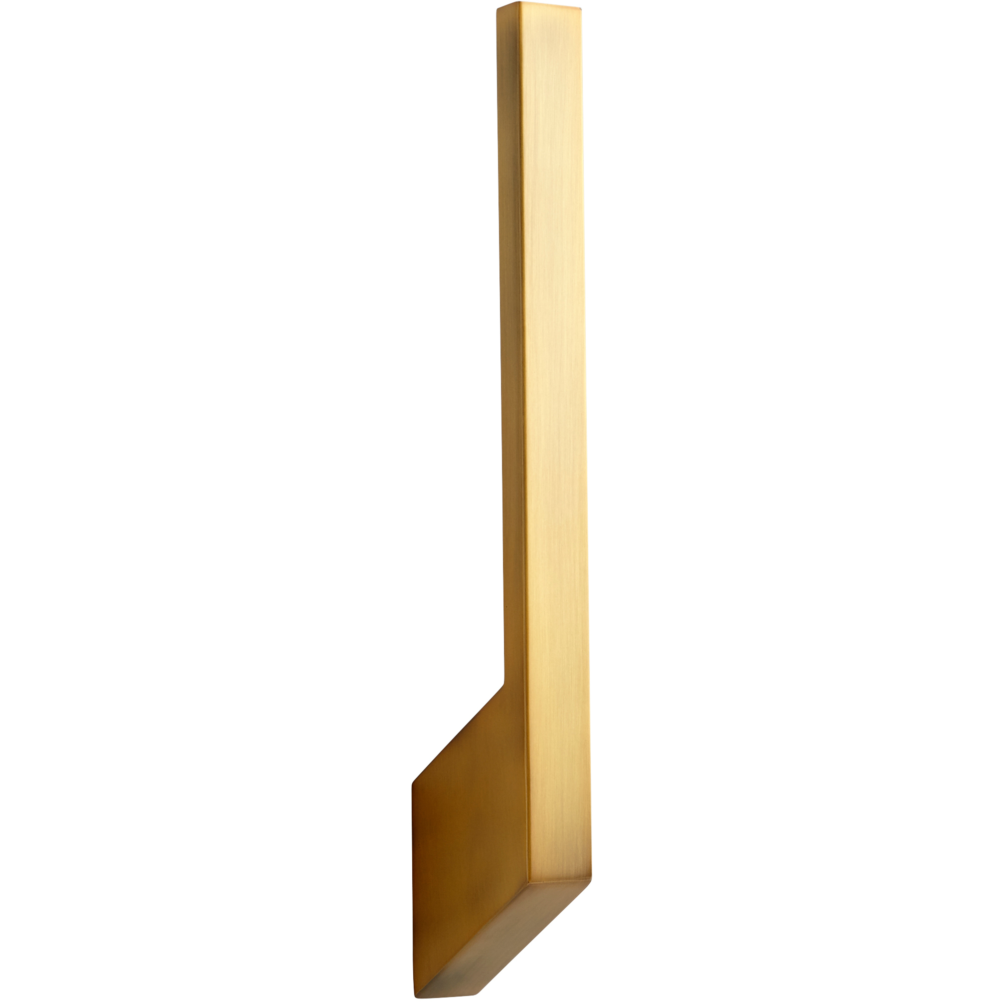 Mirage 1 Light 3 inch Aged Brass Sconce Wall Light