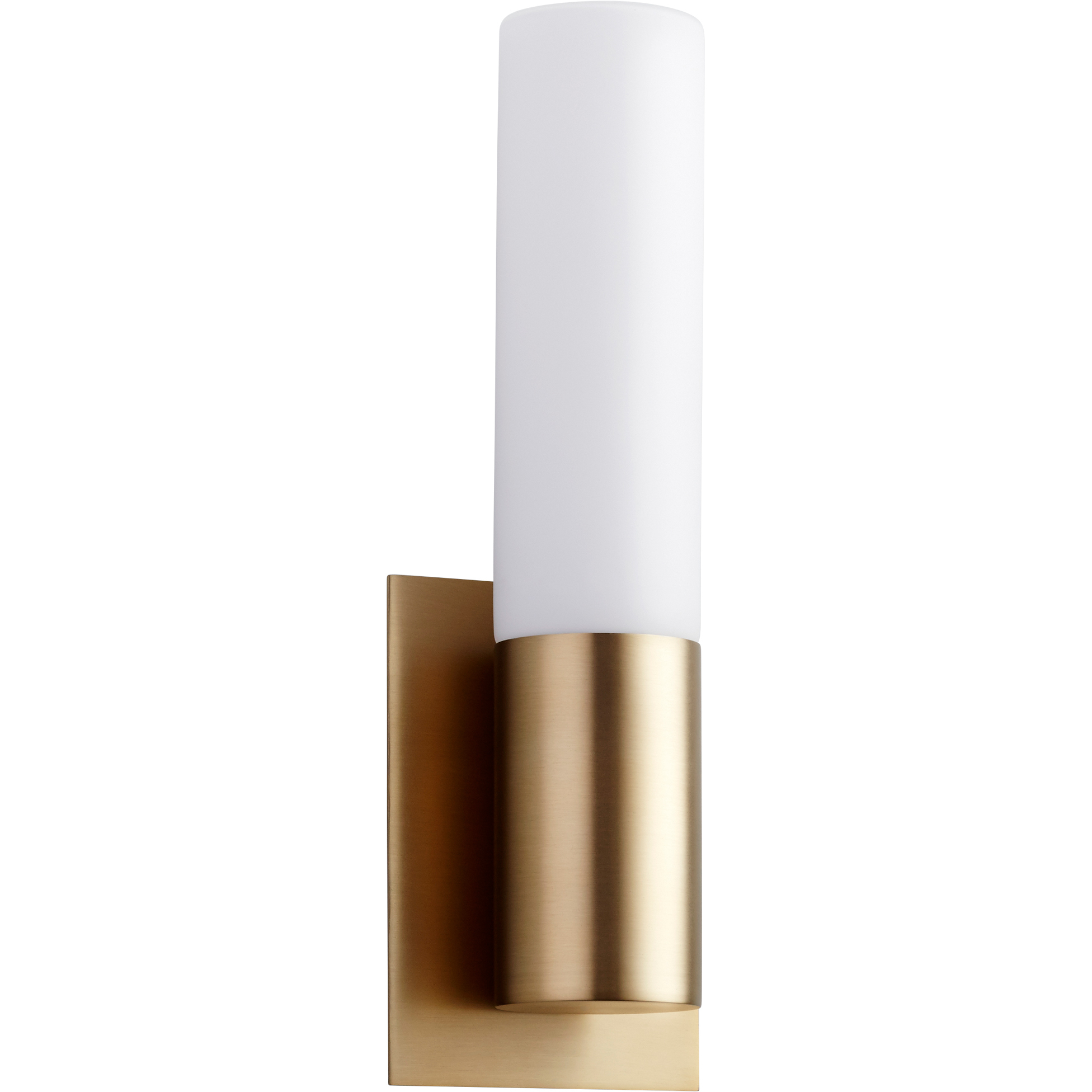 Magneta 1 Light 5 inch Aged Brass Sconce Wall Light