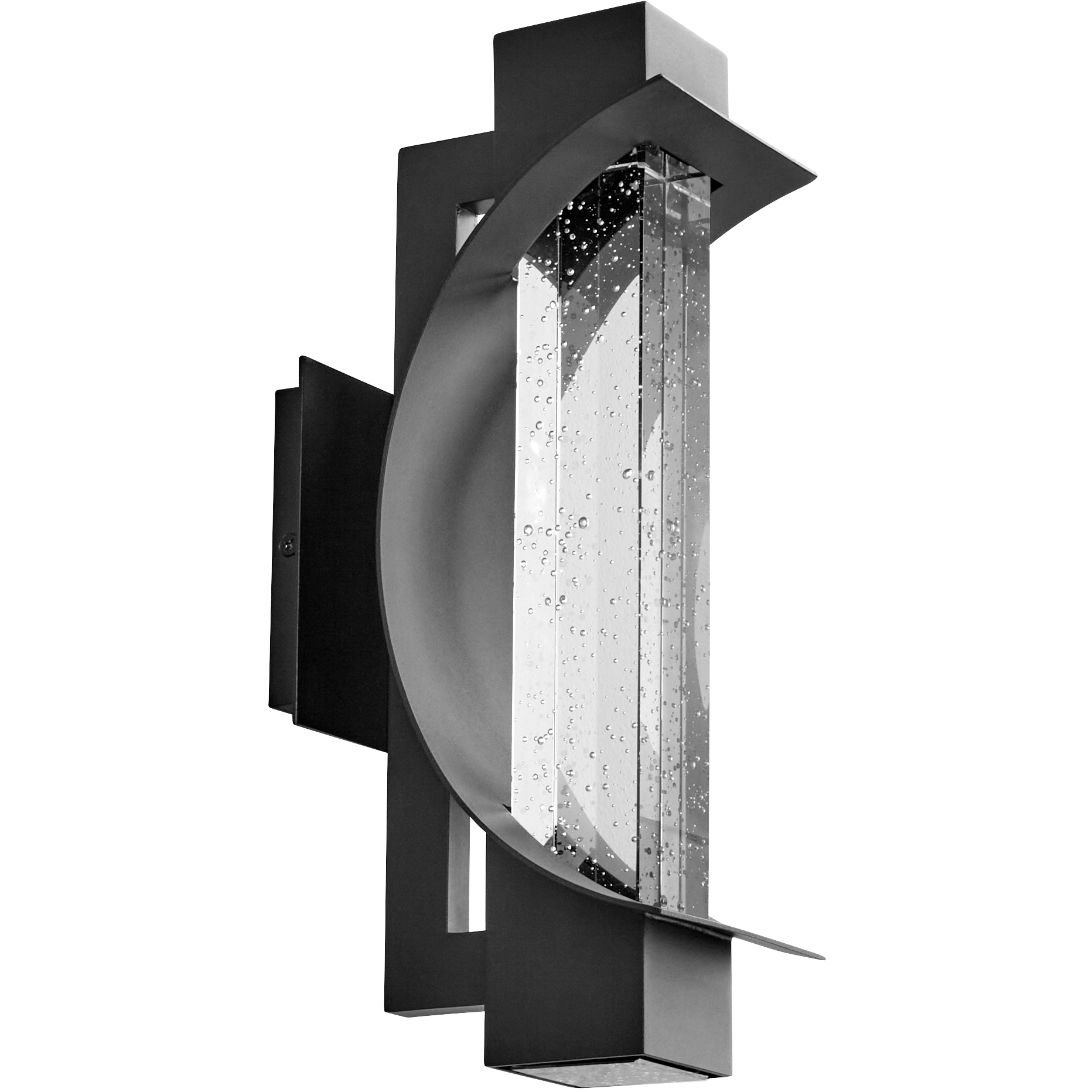 Albedo 1 Light 14 inch Black Outdoor Wall Sconce