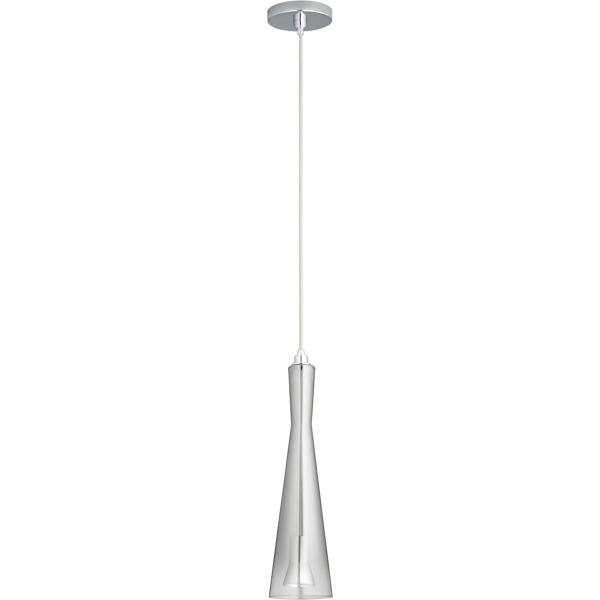 Cornet 1 Light 4 inch Smoke Ombre Pendant Ceiling Light
