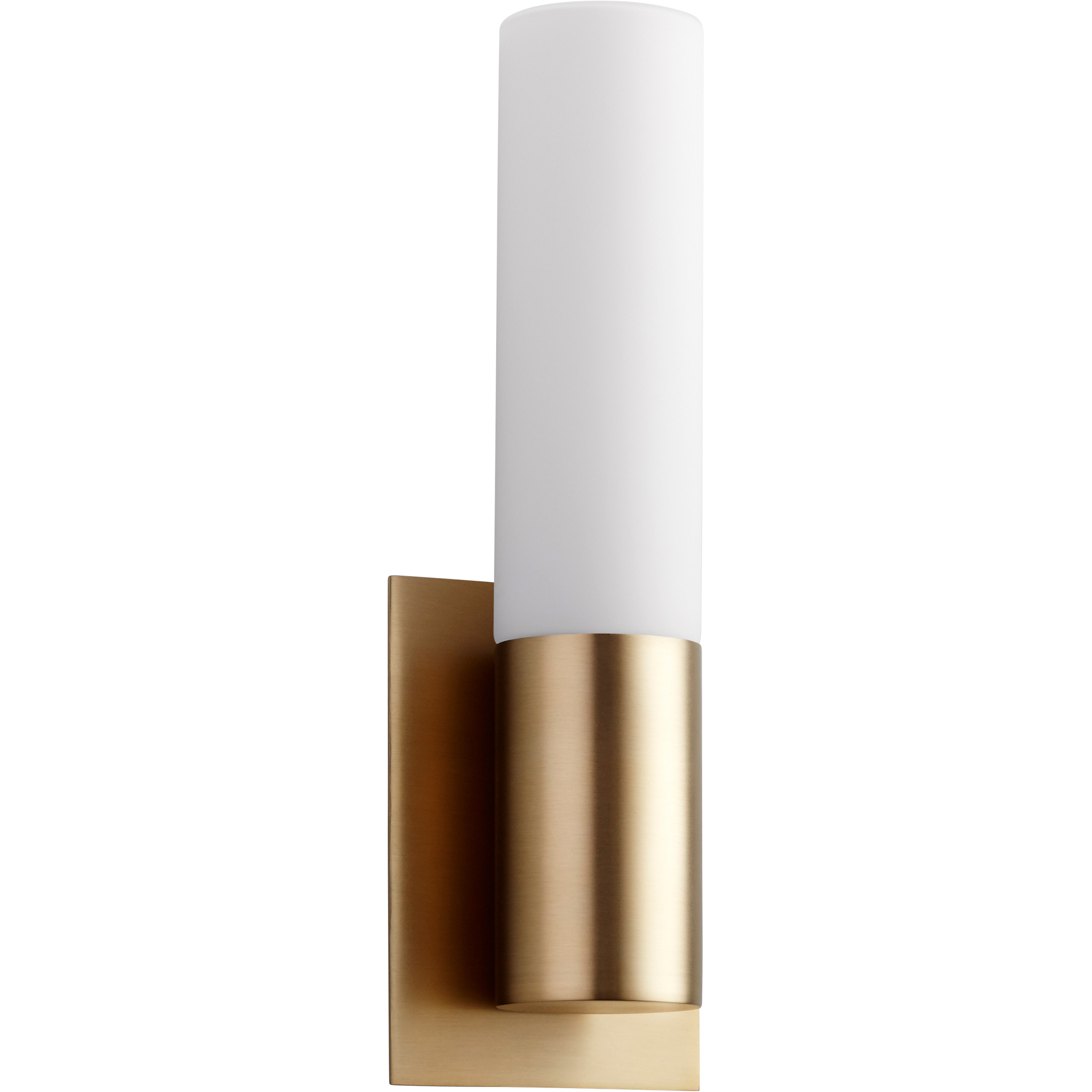 Magneta 1 Light 5 inch Aged Brass Sconce Wall Light