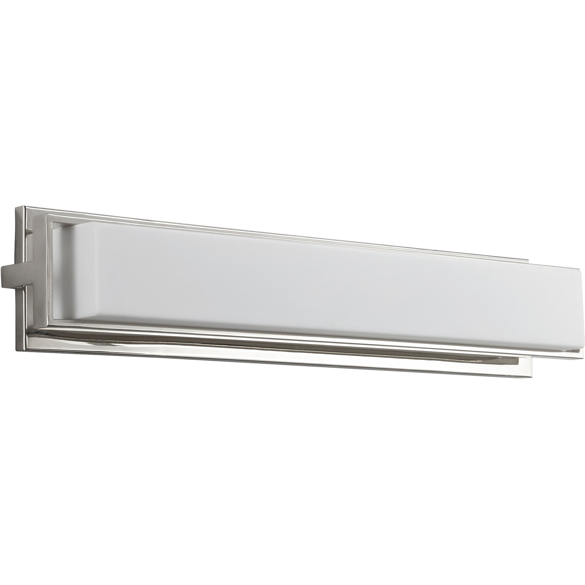 Plato 1 Light 26.5 inch Polished Nickel Vanity Light Wall Light