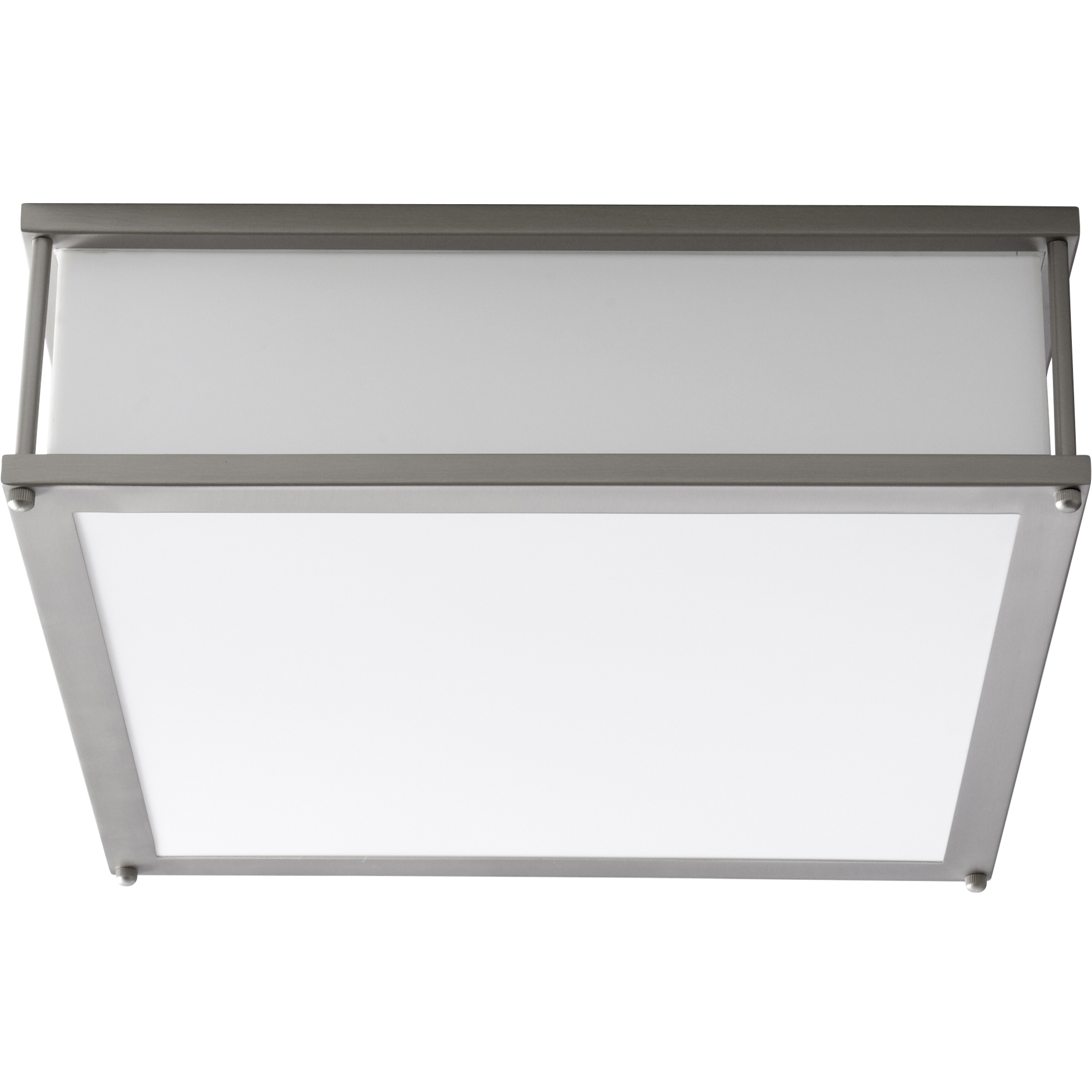 Modulo 2 Light 16 inch Satin Nickel Flush Mount Ceiling Light