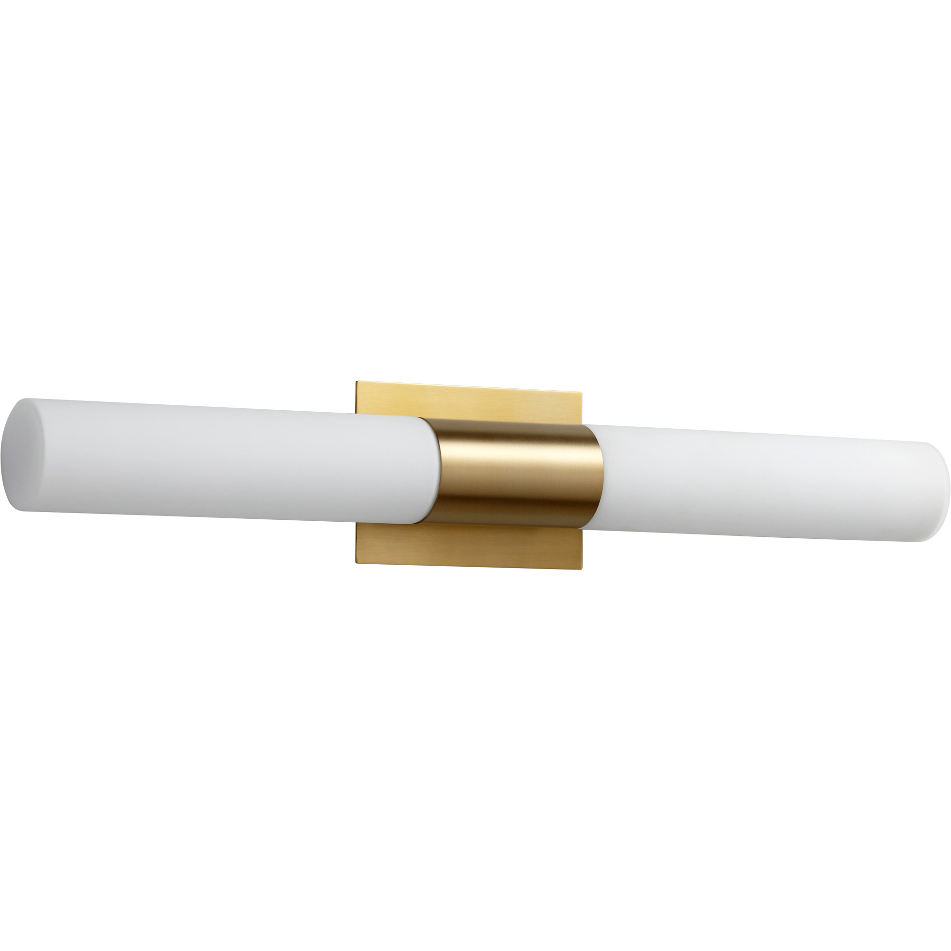 Magneta 2 Light 27 inch Aged Brass Vanity Light Wall Light