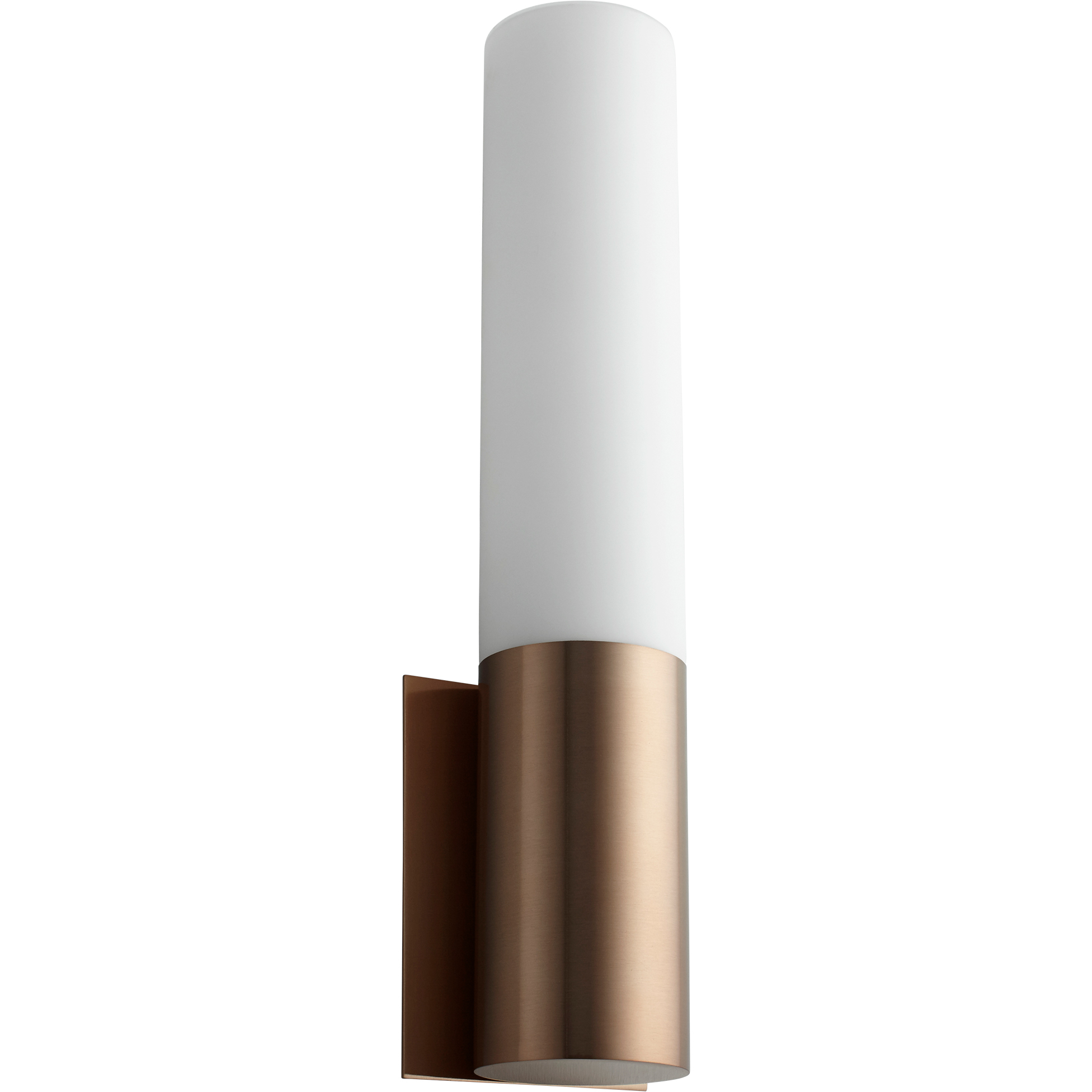 Magnum 1 Light 5 inch Satin Copper Sconce Wall Light