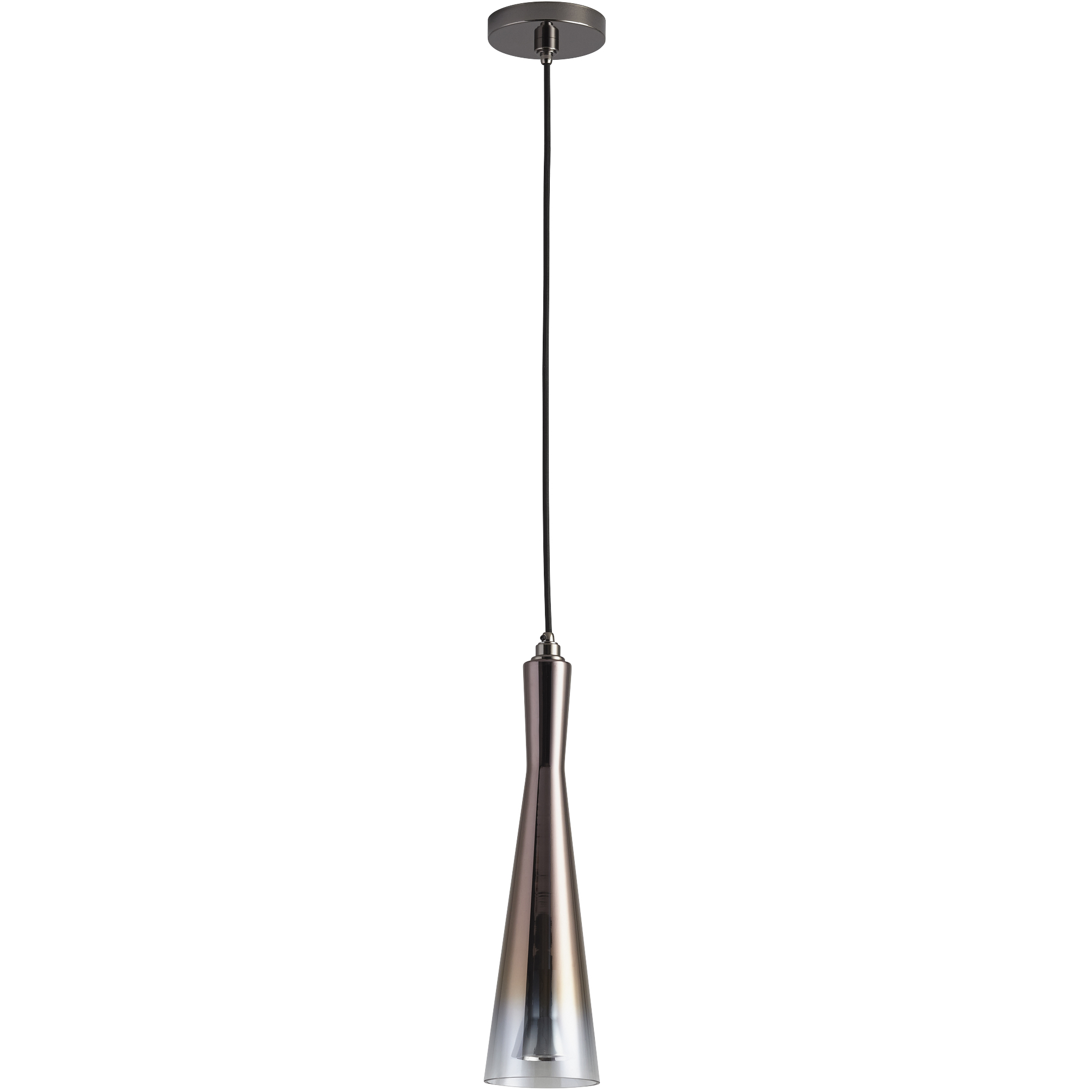 Cornet 1 Light 4.25 inch Gunmetal Pendant Ceiling Light