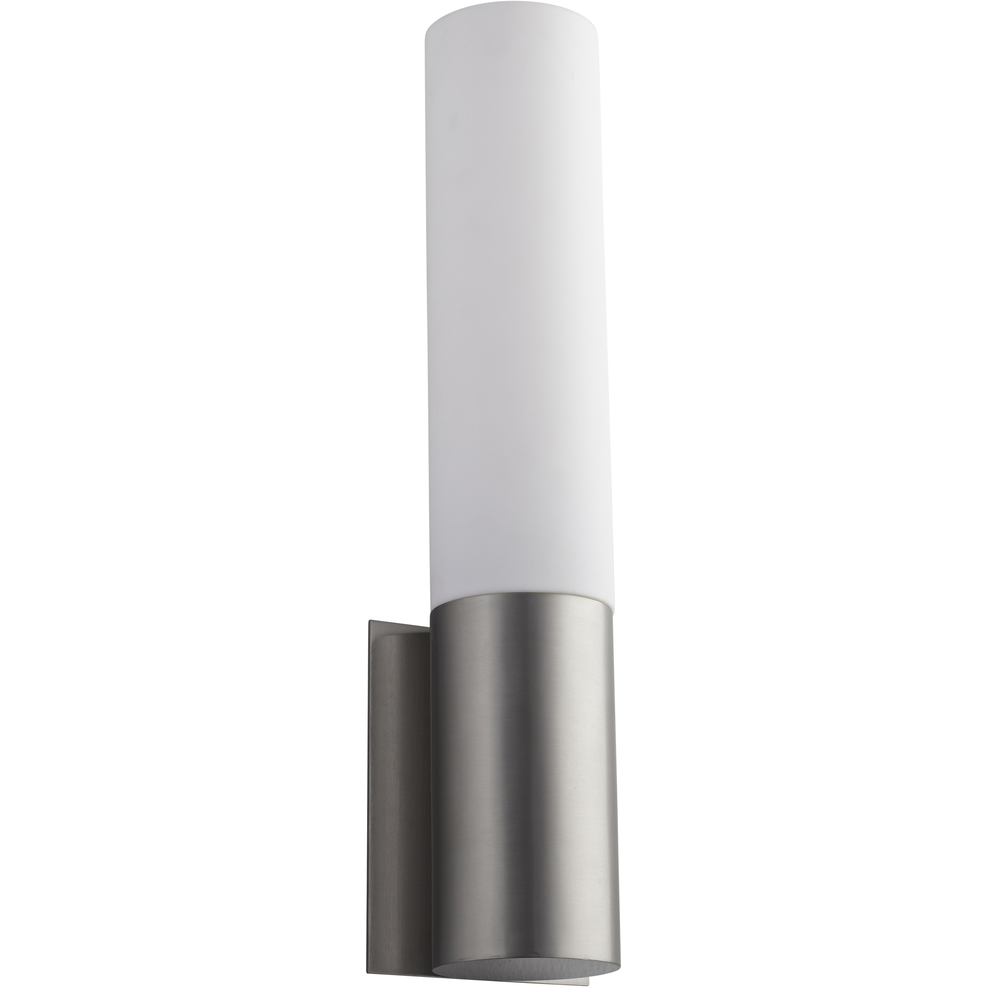 Magnum 1 Light 5 inch Satin Nickel Sconce Wall Light