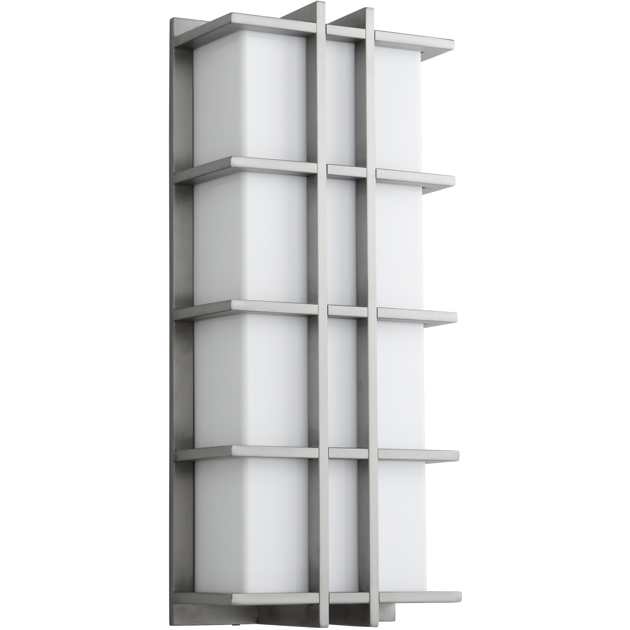 Telshor 2 Light 21.75 inch Satin Nickel Outdoor Wall Sconce