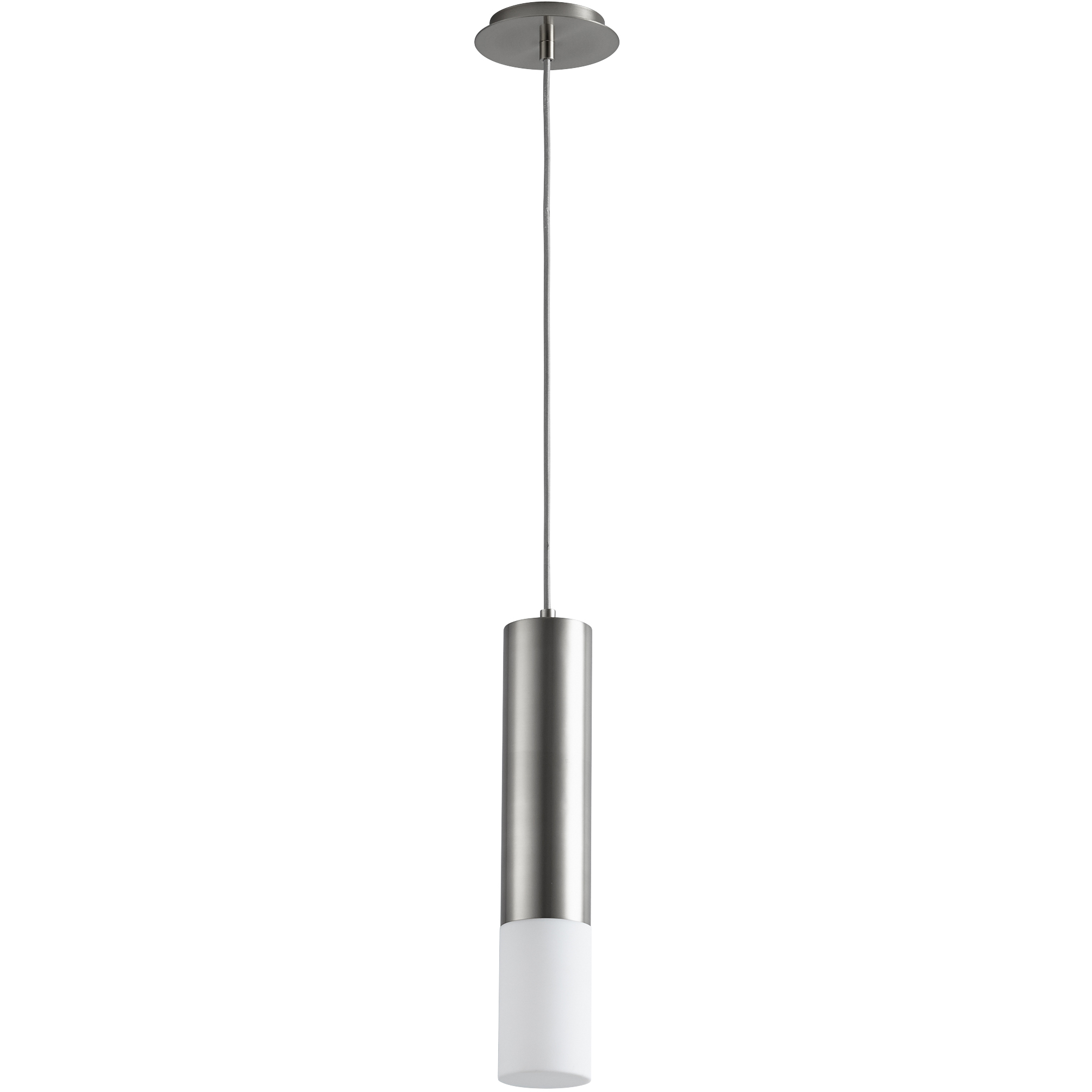 Opus 1 Light 3.5 inch Satin Nickel Pendant Ceiling Light
