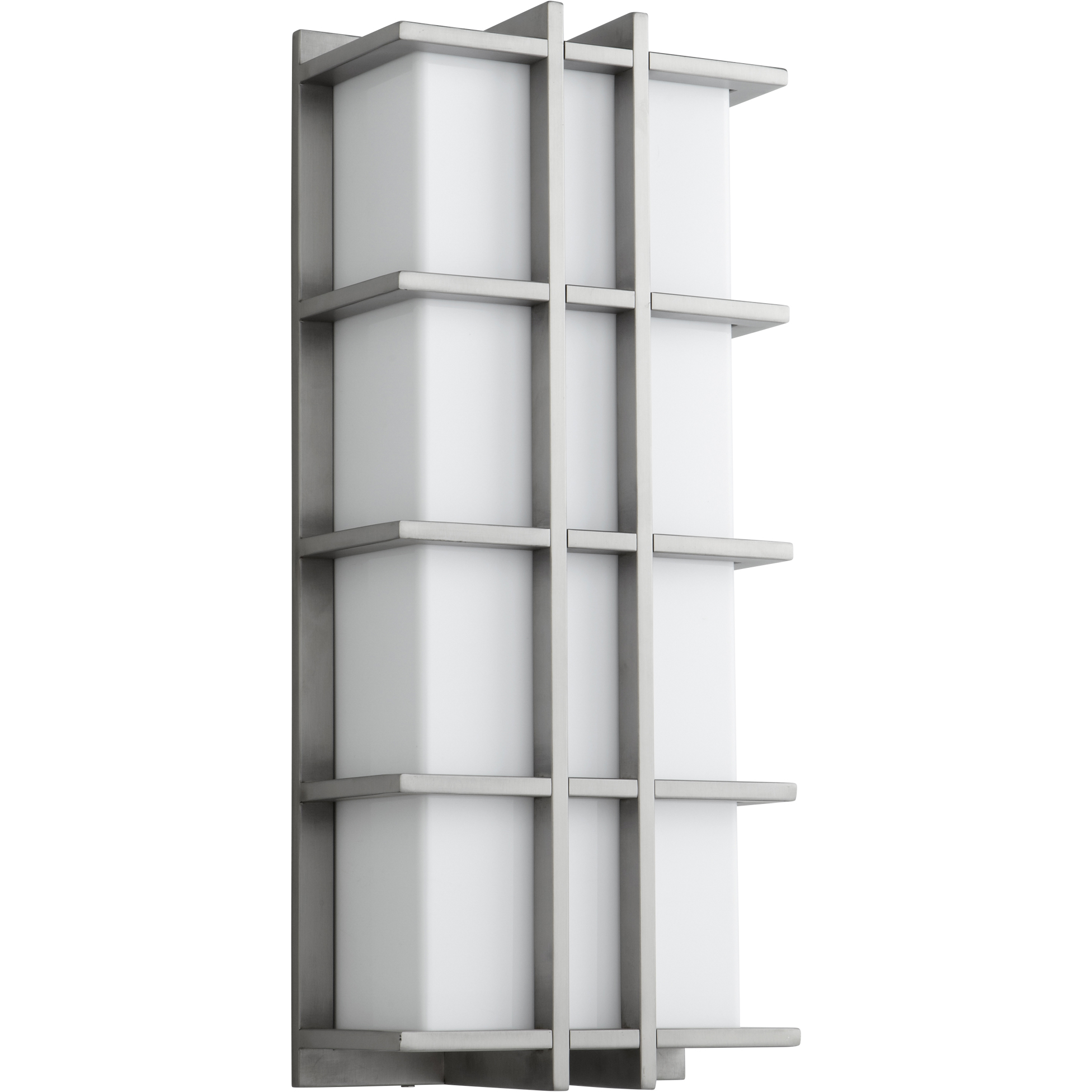 Telshor 2 Light 22 inch Satin Nickel Outdoor Wall Sconce
