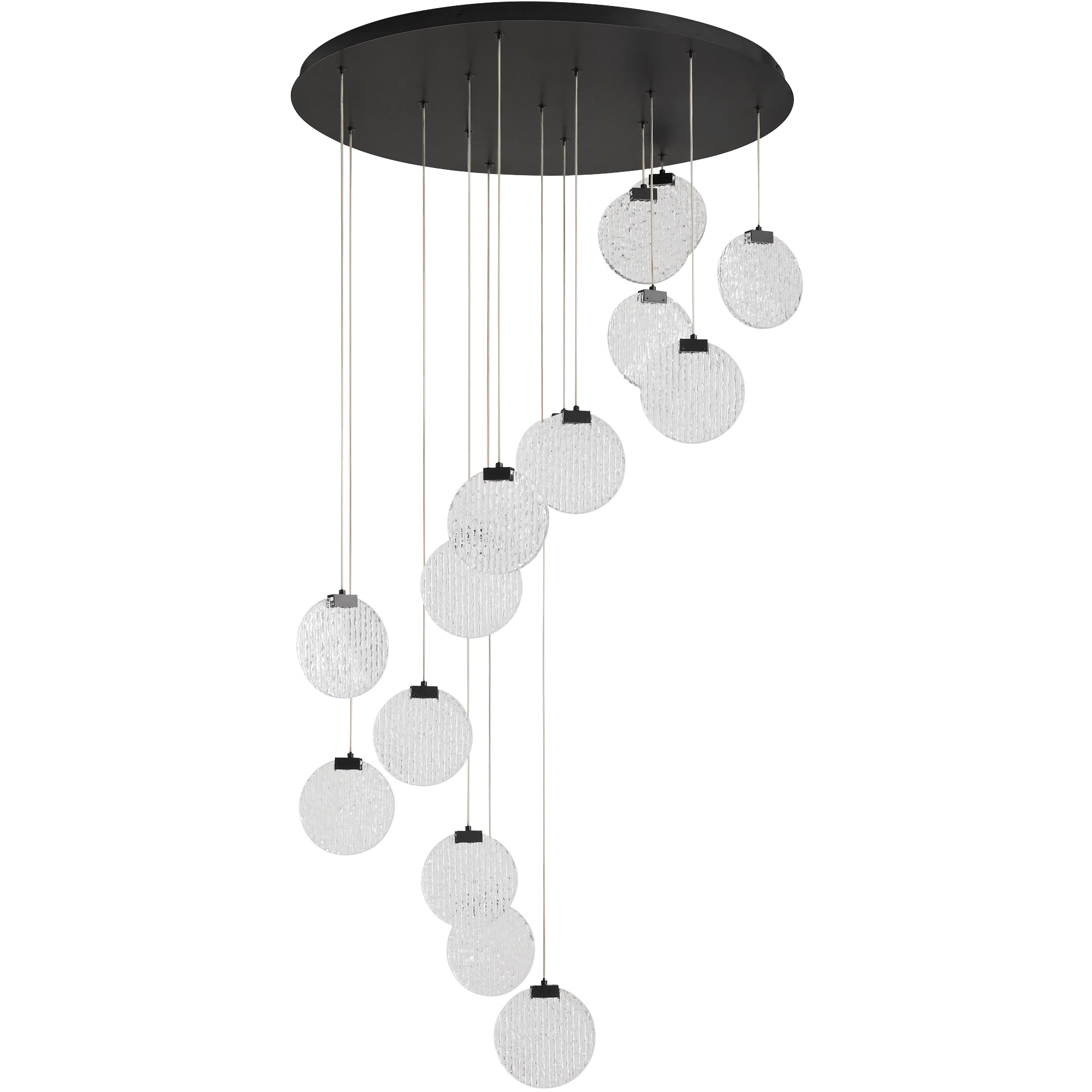 Axiom 30.5 inch Black Pendant Ceiling Light