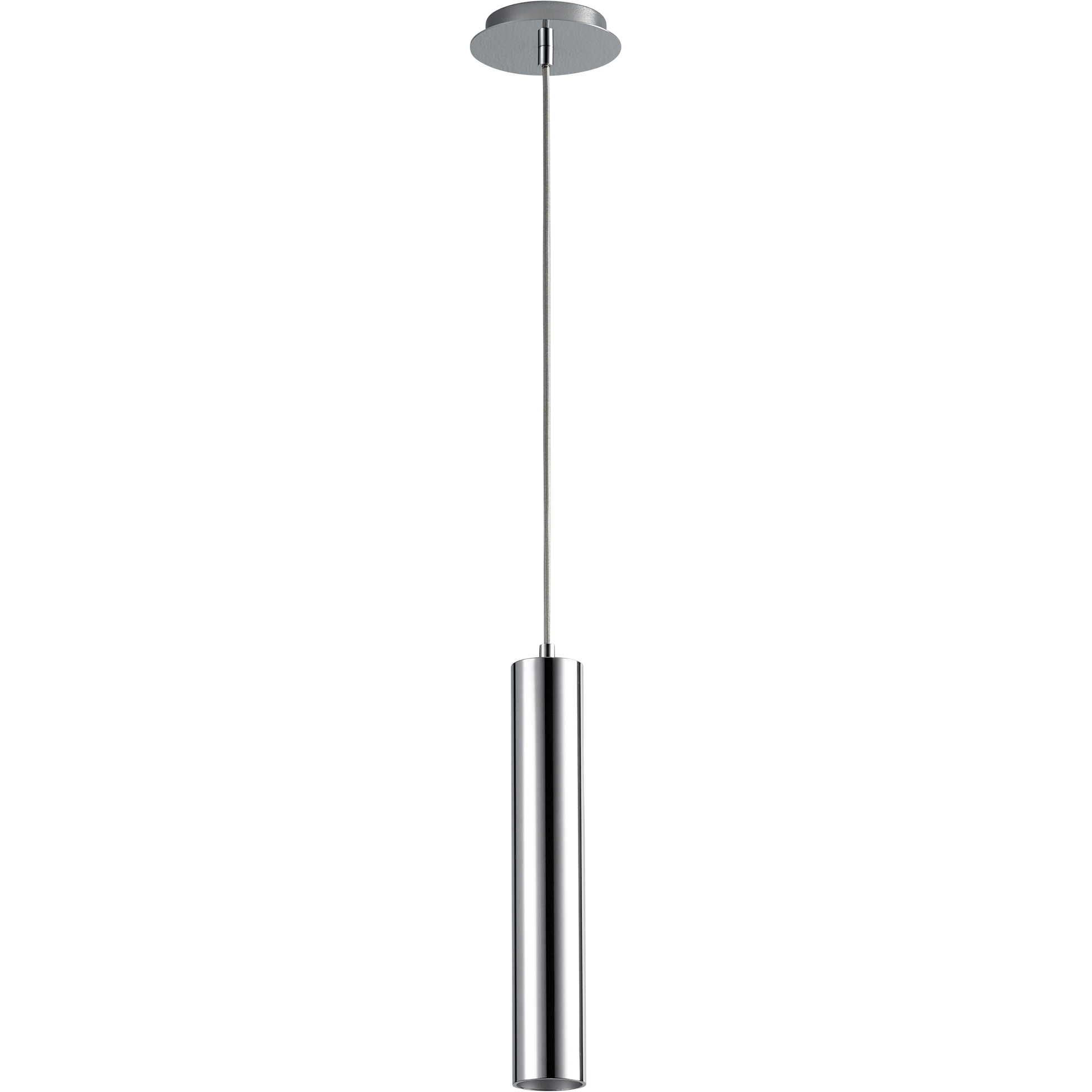 Idol 1 Light 3 inch Polished Chrome Pendant Ceiling Light