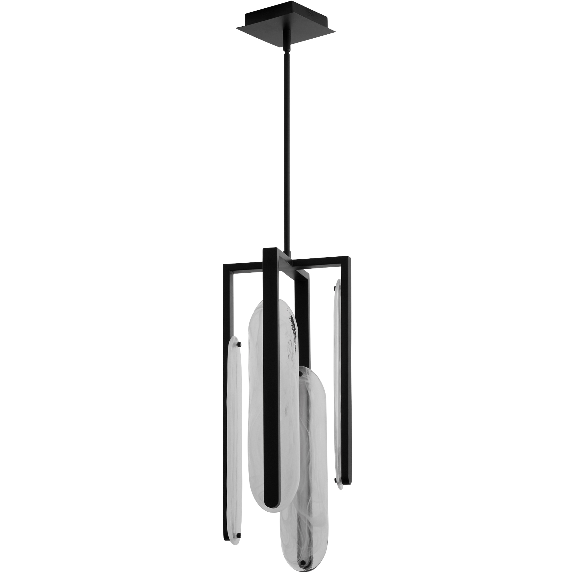 Avian 4 Light 10 inch Black Pendant Ceiling Light