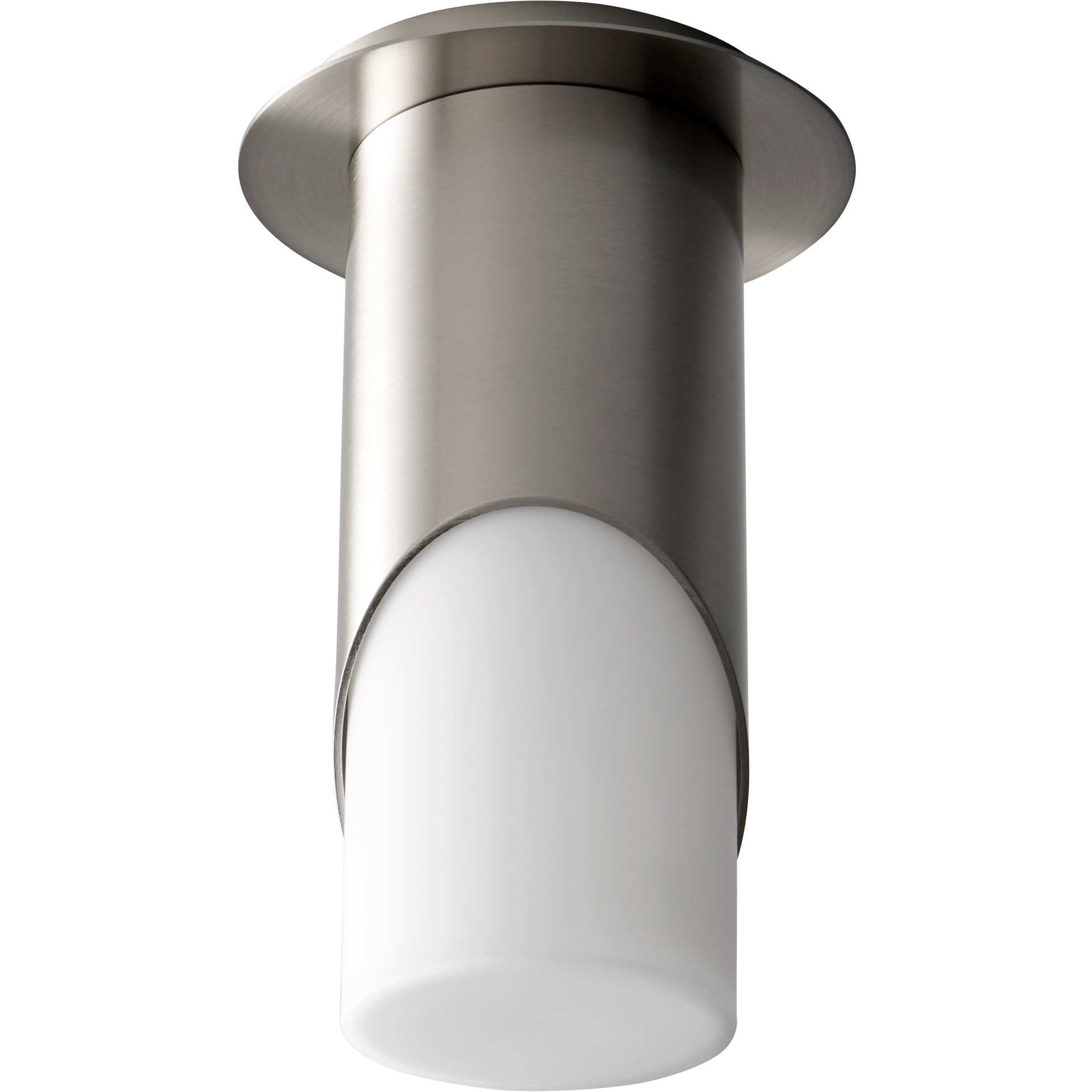 Ellipse LED 6 inch Satin Nickel Flush Mount Ceiling Light