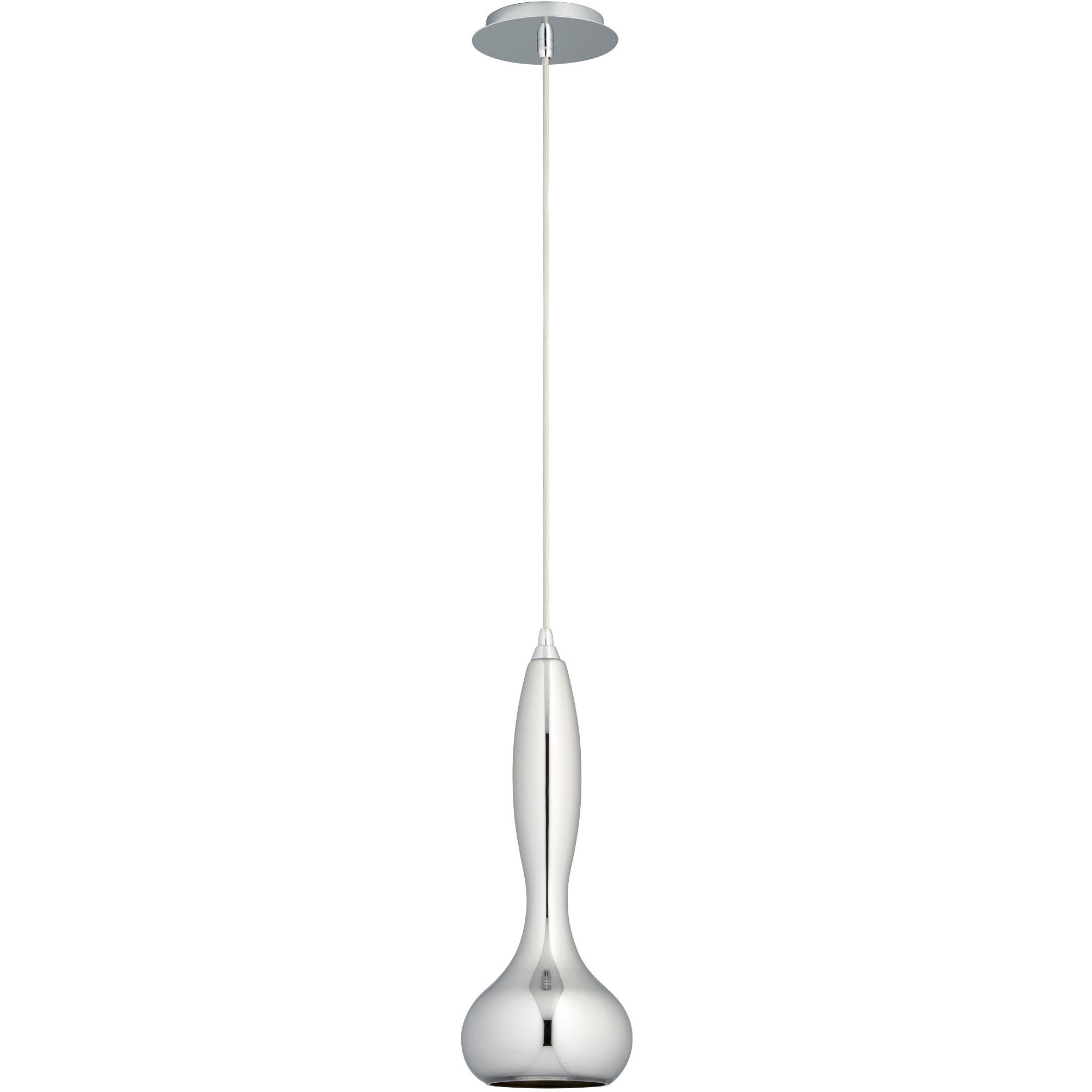 Pyrus 1 Light 6.25 inch Polished Chrome Pendant Ceiling Light